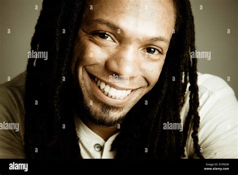 Smiling African American man Stock Photo - Alamy