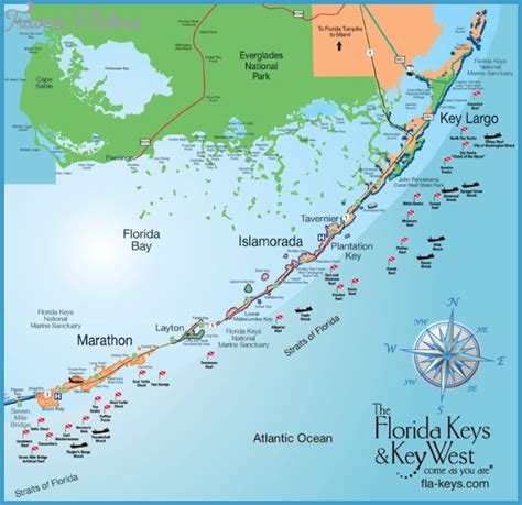 Map Of Marathon Florida | Maps Of Florida