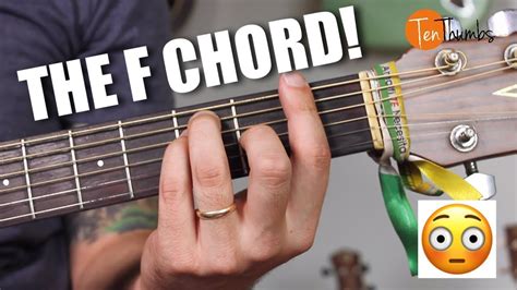 How To Do The F Chord On Guitar - Chord Walls