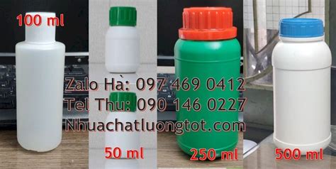 Chai Nhựa Đựng Nông Dược, Chai 50 Ml Đựng Thuốc Sâu, Chai 50 Ml Đựng Mẫu Thử, Chai Nhựa 100 Ml ...