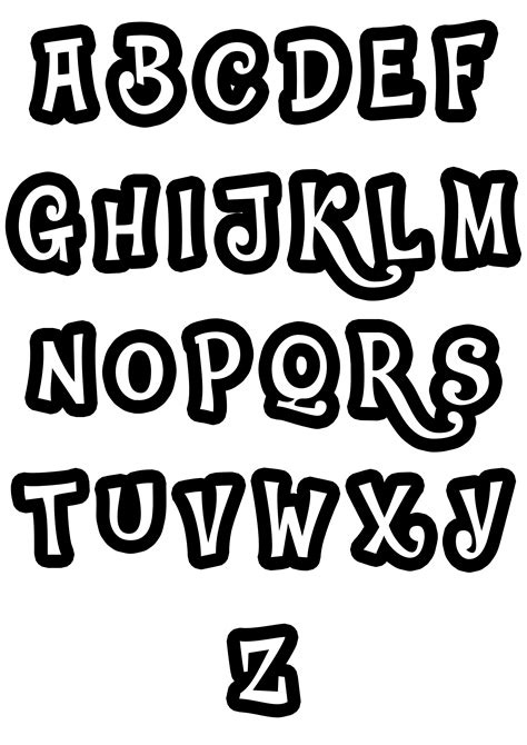 Alphabet to print for free : From A to Z - Alphabet Coloring Pages for Kids