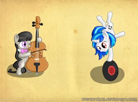 Octavia and Vinyl Scratch by Dracodile on DeviantArt