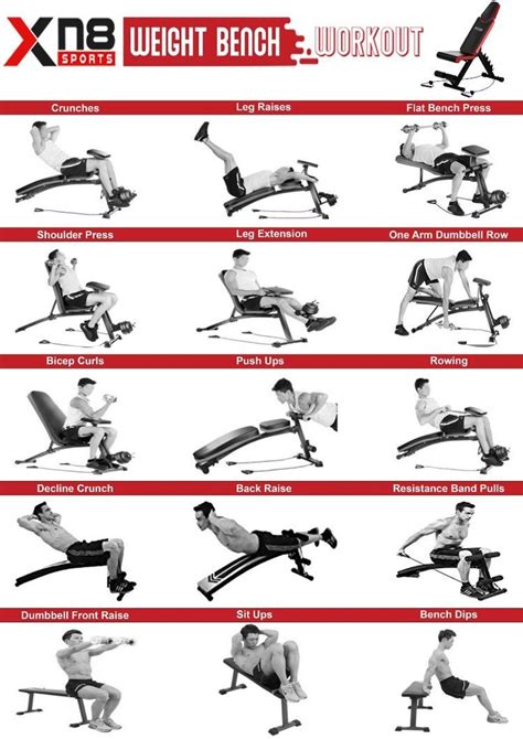 Printable Weight Bench Workouts