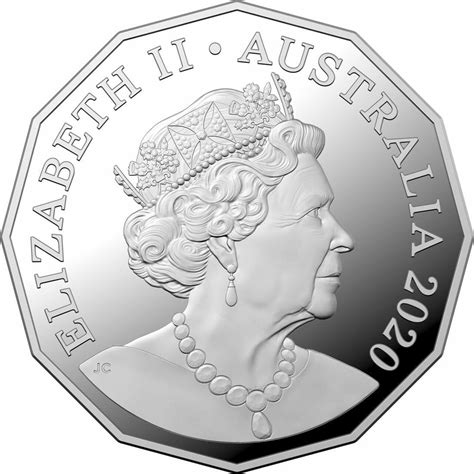 Fifty Cents 2020, Coin from Australia - Online Coin Club