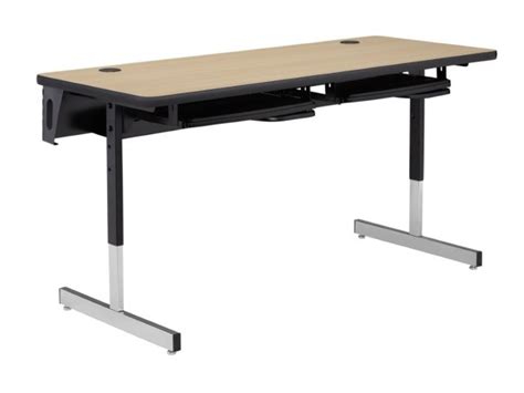8700 Series Adjustable Classroom Computer Table 72x30", Classroom Tables