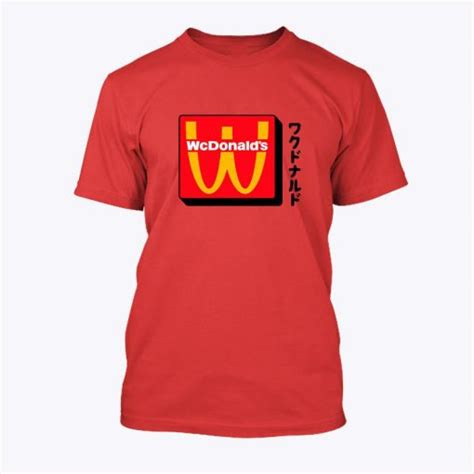 Funny WcDonalds Logo Shirt - CornerPrints | Handmade, Personalized ...