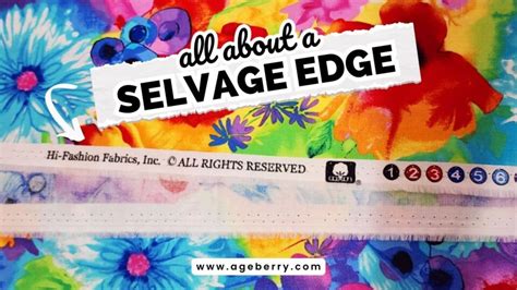 Understanding Selvage Edge of Fabric and Its Role in Your Projects