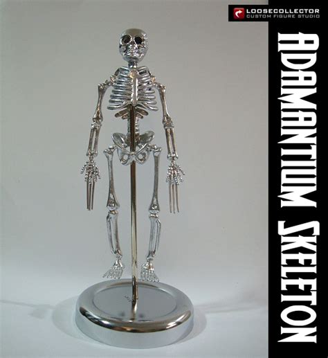 Loosecollector Custom Action Figures Official Website: Wolverine's Adamantium Skeleton