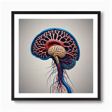 Human Brain Anatomy 3 Art Print by Pat4U - Fy