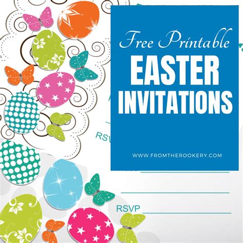 Free Printable Easter Party Invitations