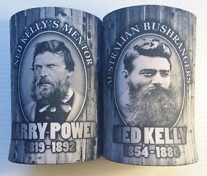 1 AWESOME NED KELLY/HARRY POWER STUBBY HOLDER, MAN CAVE, COOLER ...