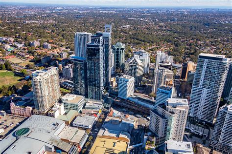 Aerial Stock Image - Chatswood City Centre