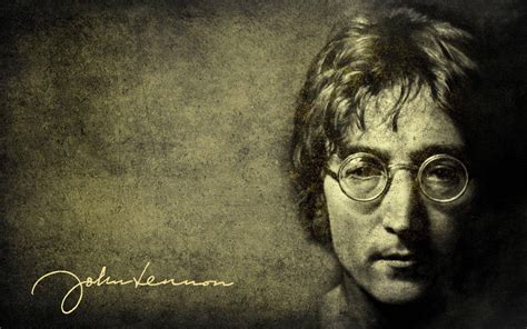 Download John Lennon Vintage Poster Wallpaper | Wallpapers.com