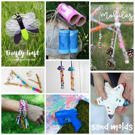 Great ideas from nature crafts to recycling crafts, we bring you summer camp crafts for kids ...