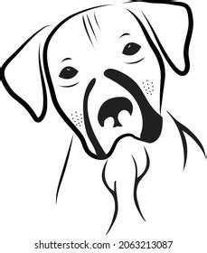 Dog Head Logo Vector Design Stock Vector (Royalty Free) 2063213087 ...