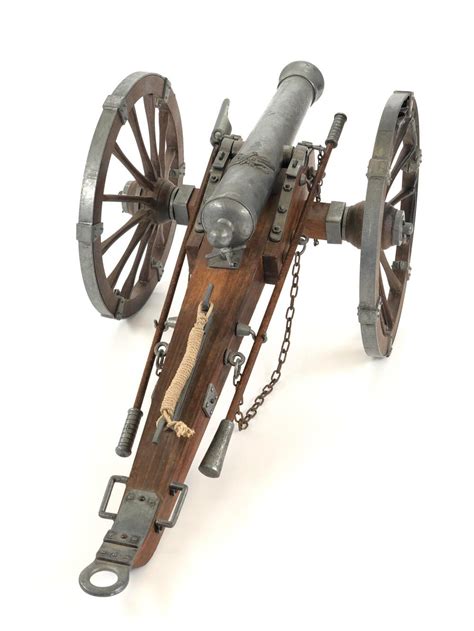 Lot - Civil War Replica 1857 Field Artillery Cannon