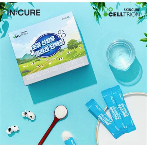 Jual CELLTRION SKINCURE COLLOSTRUM COLLAGEN ORIGINAL KOREA 🇰🇷 ecer 1 ...