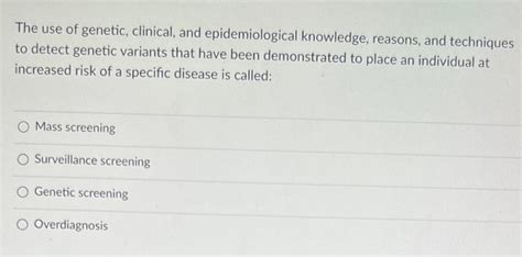 Solved Screening newborn infants or phenylketonuria (PKU) is | Chegg.com