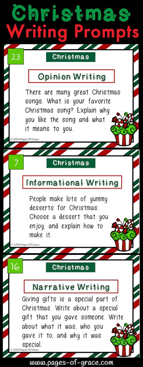 Holiday Writing Prompts