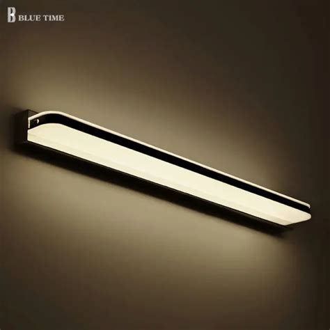 120CM 100CM 60CM led bathroom wall light lamps modern Wall mounted Bar ...