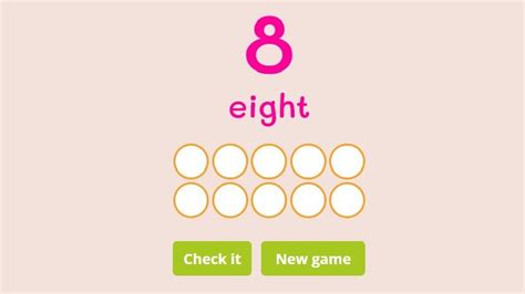 Number recognition games 1-10 online + Worksheets