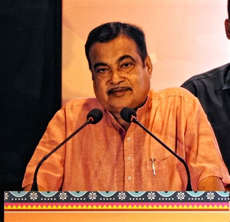 New Delhi : Union Minister of Road Transport and Highways Nitin Gadkari speaks during the event ...