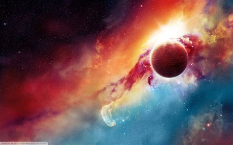 digital Art, Space, Nebula, Planet, Stars, Space Art Wallpapers HD / Desktop and Mobile Backgrounds