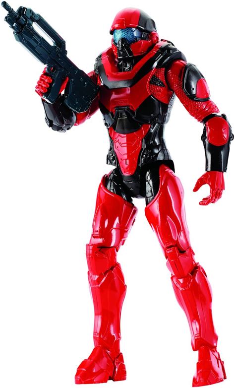 Mattel Halo 12 inch Action Figure Spartan Athlon Red (With images) | Action figures, Red team ...