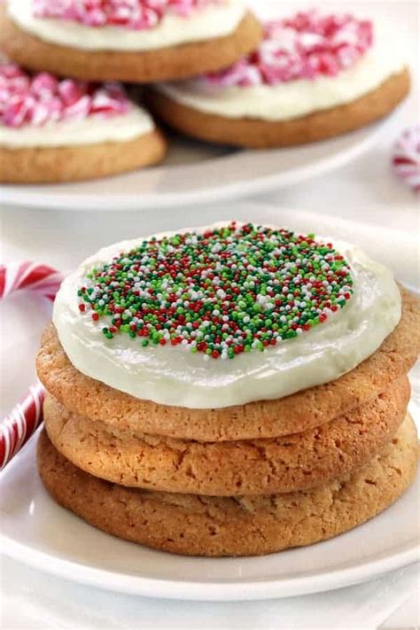 Peppermint Cookies - My Baking Addiction