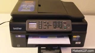 Brother MFC-J475DW All-In-One Printer Scanner Copier Fax on Make a GIF