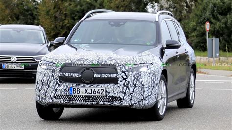 Mercedes-Benz EQB Electric SUV Spied: Multiple Range Variants Expected - CarsRadars