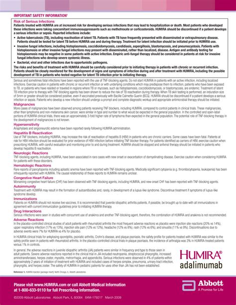 Humira Patient Protection Plan (Patient Assistance) and Humira ...