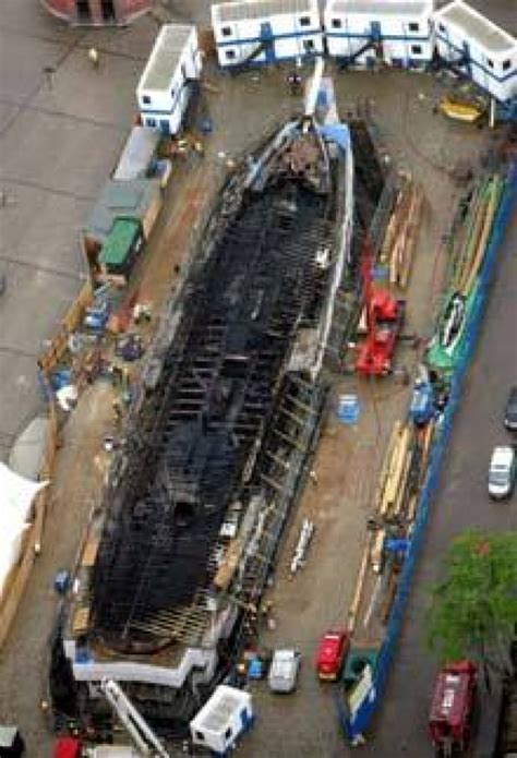 Historic tea clipper Cutty Sark ravaged by fire - World - CBC News