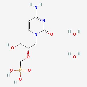 Cidofovir dihydrate | C8H18N3O8P | CID 60933 - PubChem