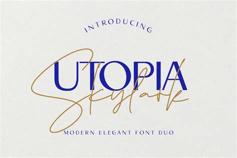 Utopia Skylark | Creative Market