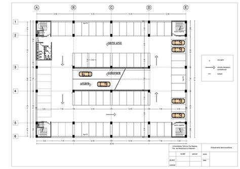 car parking building plan :: Behance