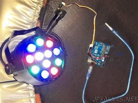 Control a LED Spotlight set-up with an Arduino via DMX - jpralves.net