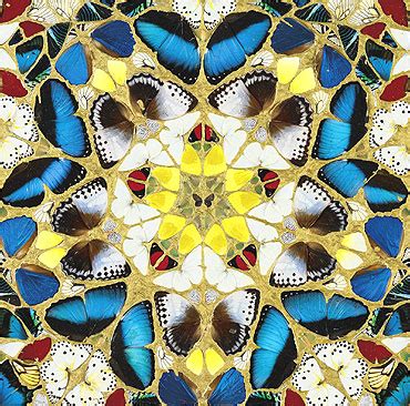 Damien Hirst Butterfly Paintings