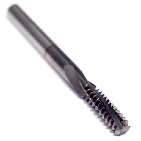 Dan's Discount Tools - Vargus 101-00067 Carbide Helical Flute Thread Mill #12-24 3FL TiCN