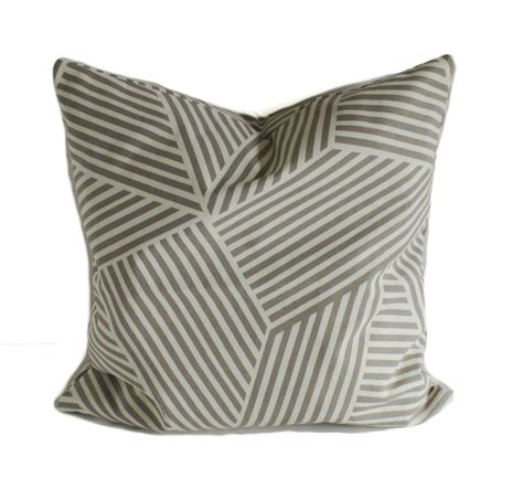 Gray throw pillow cover Gray pillow Pillow cover Decorative