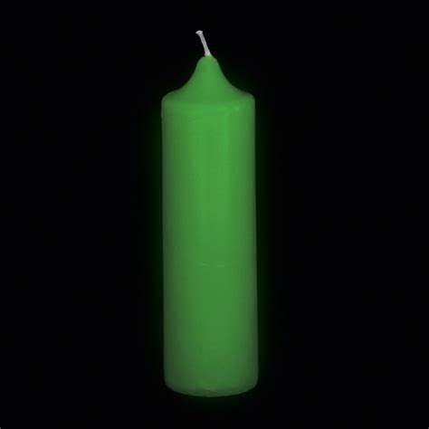 Luminux Glow in the Dark Pillar Candle