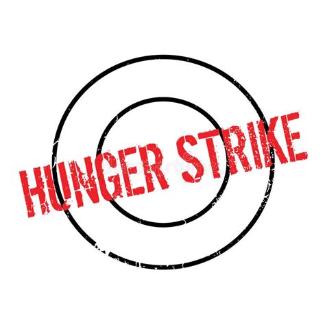 Hunger Strike rubber stamp stock vector. Illustration of humanitarian - 92361217