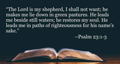 Your Daily Bible Verses — Psalm 23:1-3 — Integrated Catholic Life™