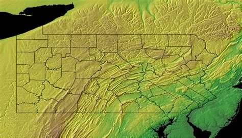 Topographic Maps « Creek Connections | Allegheny College - Meadville, PA