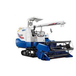 Rice combine harvester, Rice grain harvester - All the agricultural ...