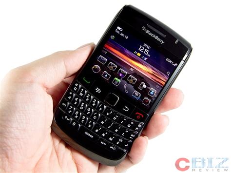 Review : Blackberry Bold 9780 อีกหนึ่งไมเนอร์เชนจ์