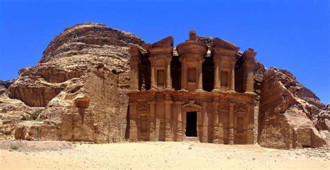 Download Ad-Deir Jordan Petra Religious Monastery Image