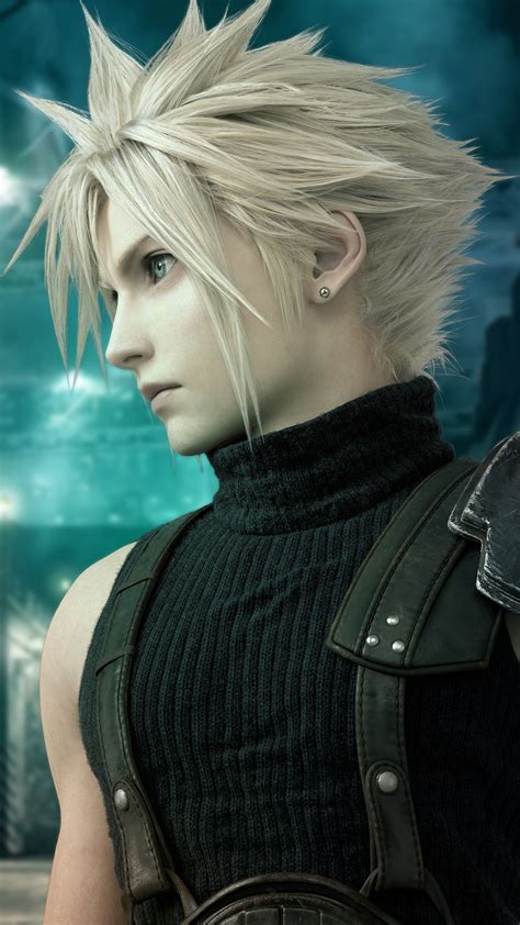 Cloud Strife, Final Fantasy 7 Remake, 4k HD Phone Wallpaper | Rare Gallery