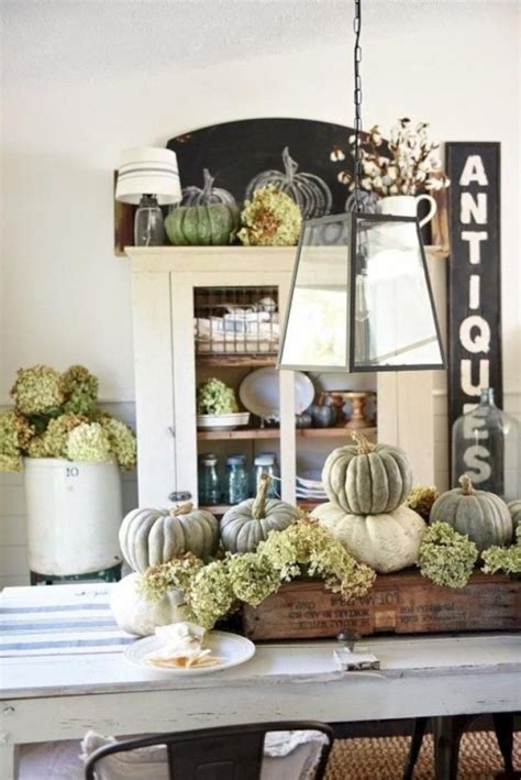 30+ BEST WHITE DIY FARMHOUSE STYLE PUMPKIN IDEAS | Thanksgiving decorations diy table, Rustic ...