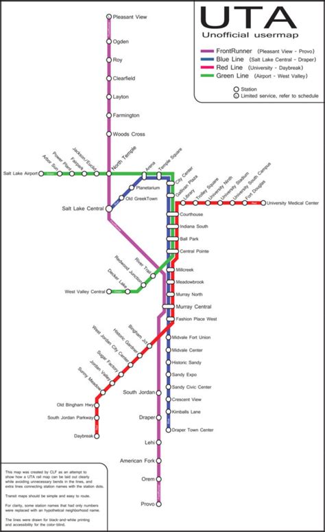 Transit Maps: Unofficial Map: UTA TRAX and Frontrunner – a plea for ...